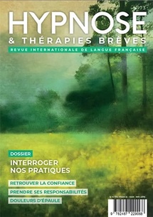 Douleurs d’épaule. Revue hypnose et thérapies brèves 73.